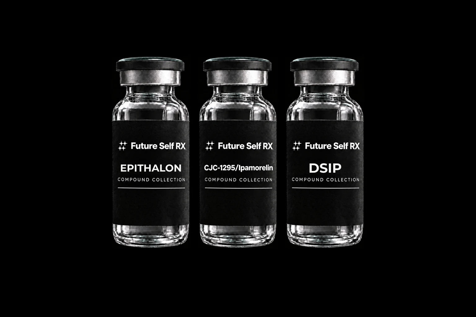 Deep Rest & Regen Stack — FutureSelf RX packaging concept