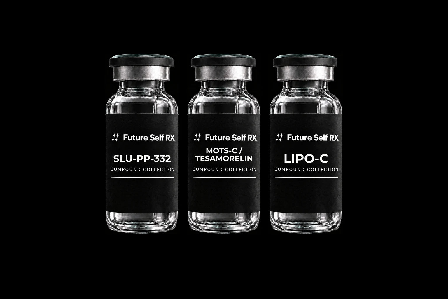 Sculpt & Define Stack — FutureSelf RX packaging concept