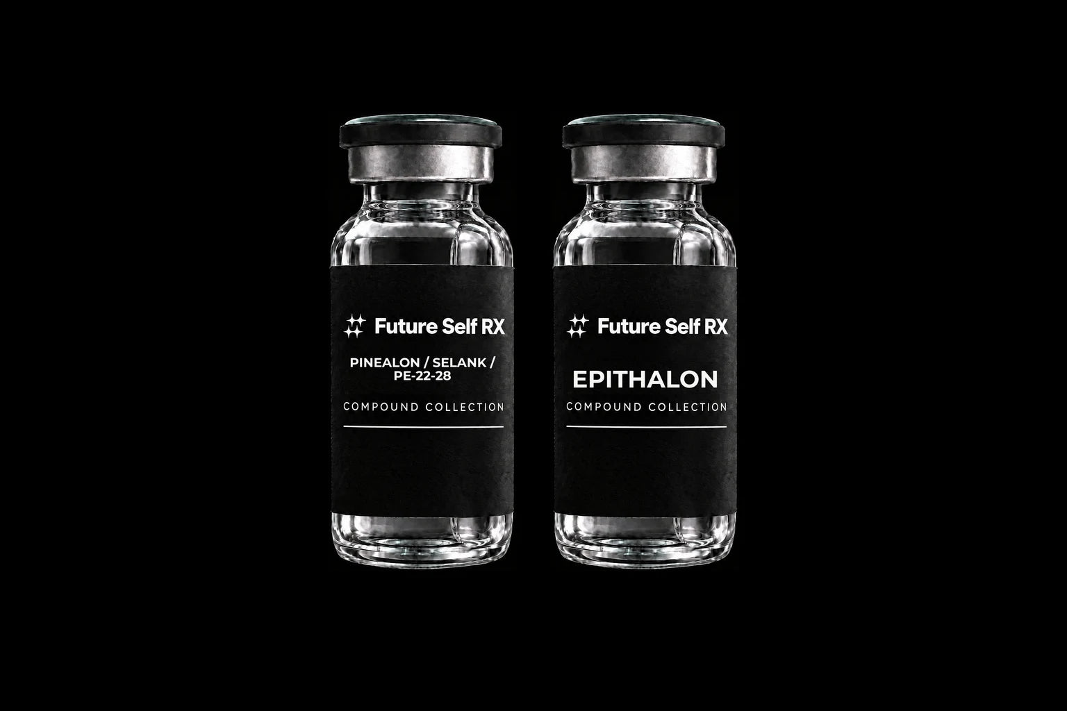 Stress Resilience Stack — FutureSelf RX packaging concept